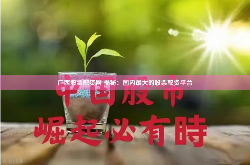 广西股票配资网 揭秘：国内最大的股票配资平台